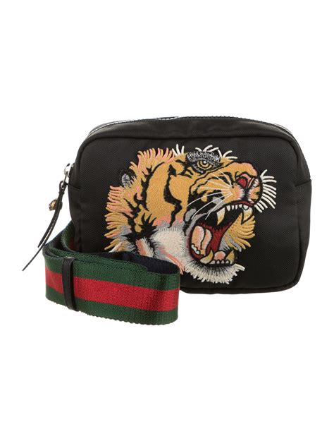 gucci bag tiger print|Gucci tiger messenger bag.